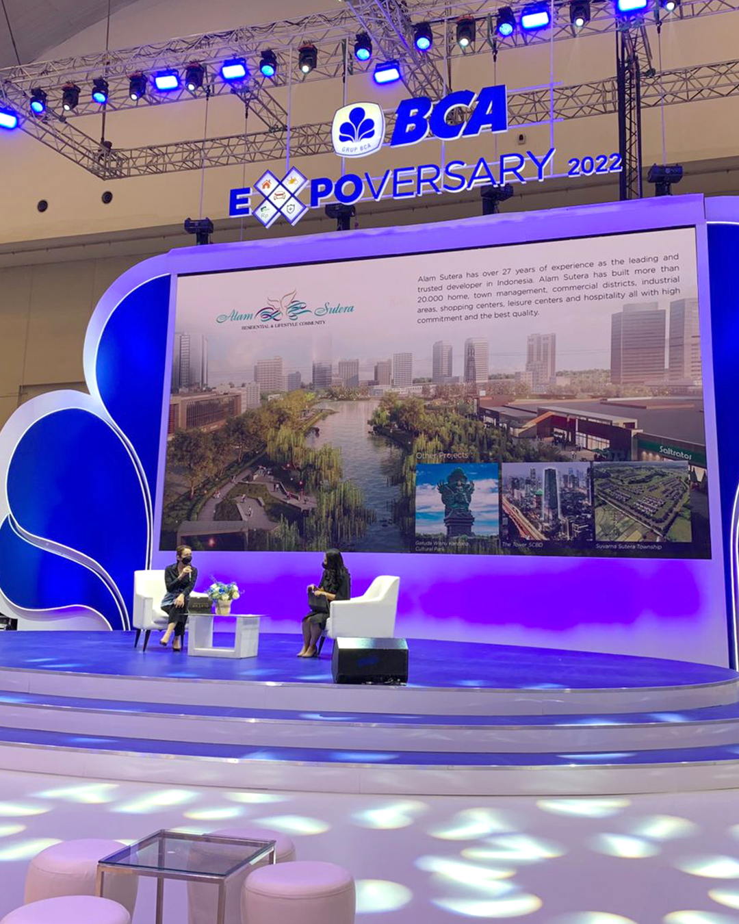 EleVee Laris Manis di BCA Expoversary 2022