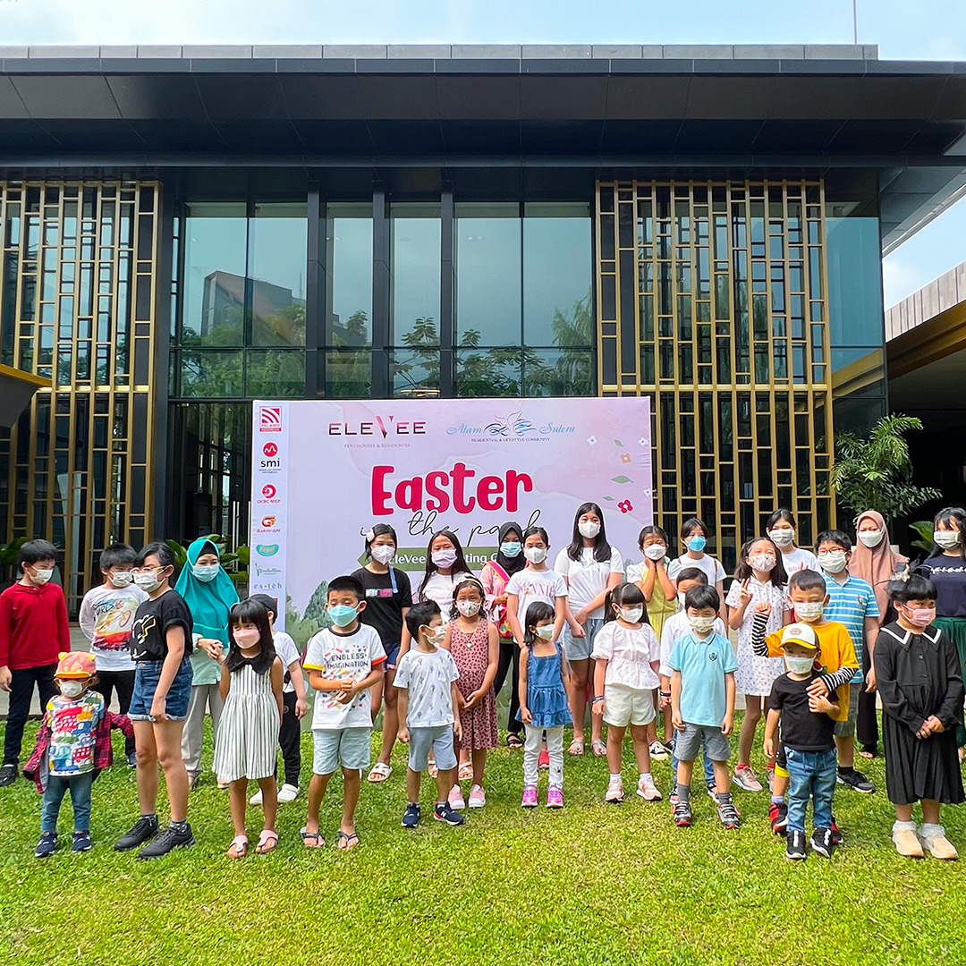 Kemeriahan Easter in The Park di EleVee