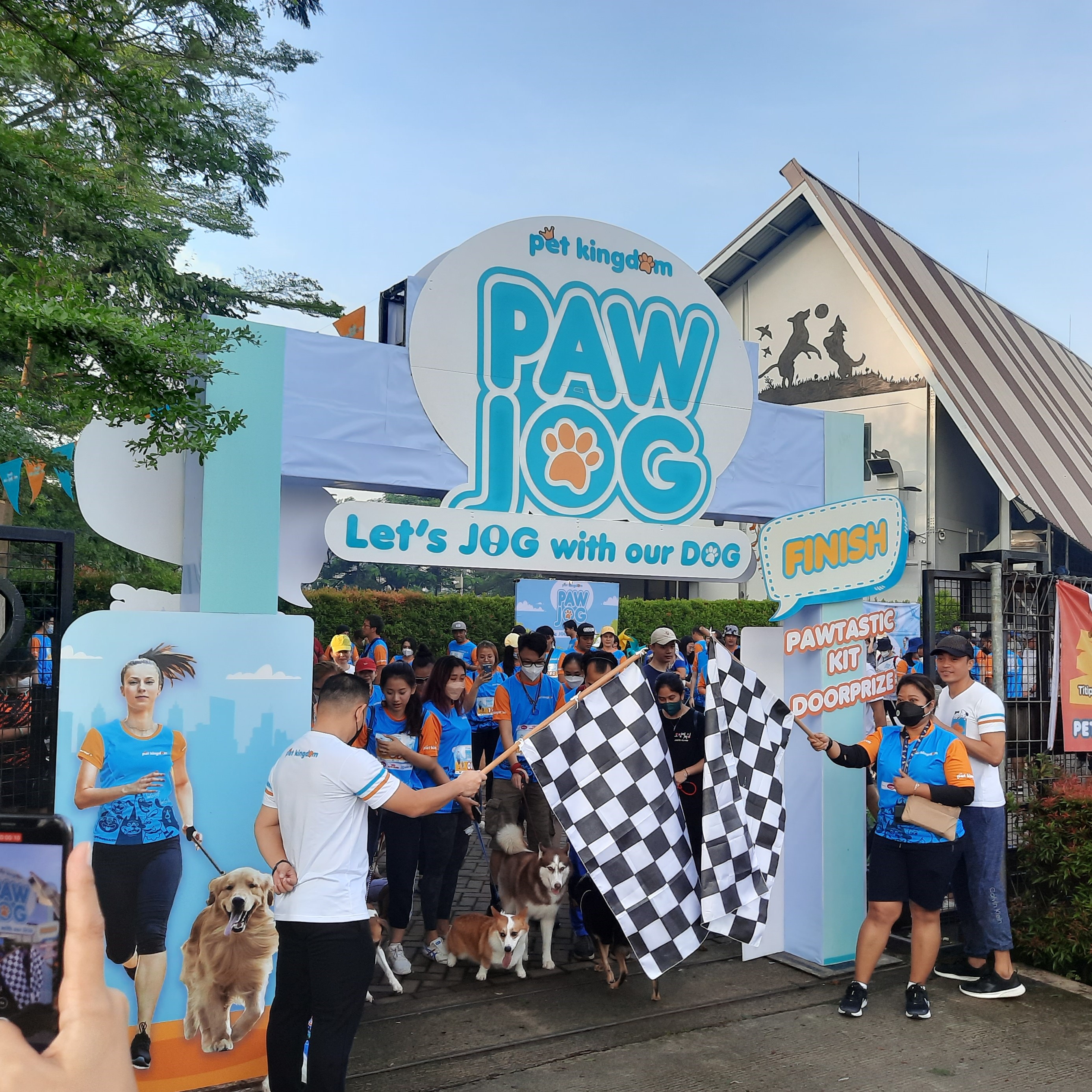 Paw Jog at Pet Kingdom Alam Sutera