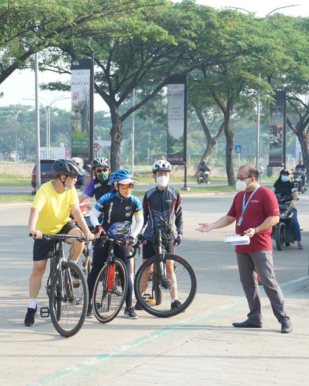 Antusias Luar Biasa Acara Running and Cycling Pit Stop Alam Sutera